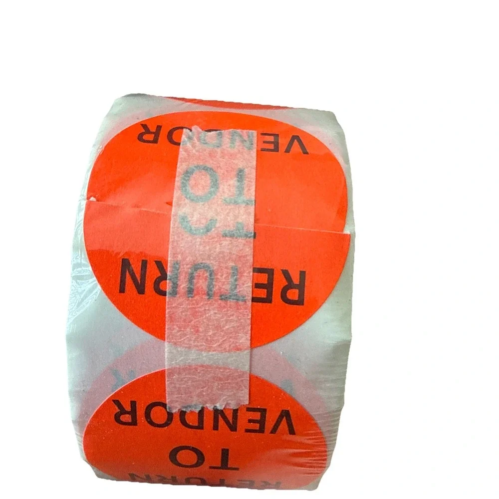 Direct Thermal Labels - 2 In Round Return To Vendor Labels T12